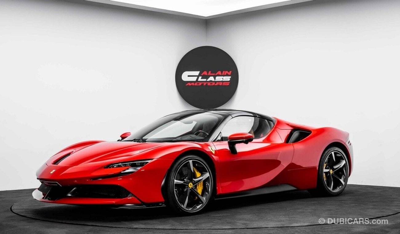 Ferrari SF90 Spider 2023 - GCC - Under Warranty and Service Contract