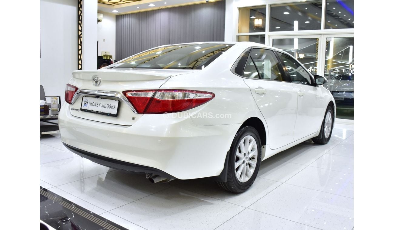 Toyota Camry EXCELLENT DEAL for our Toyota Camry S ( 2016 Model ) in White Color GCC Specs