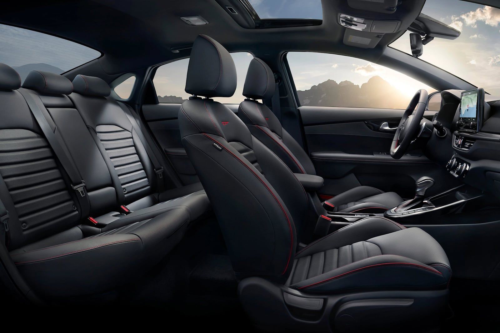 Kia Forte interior - Seats