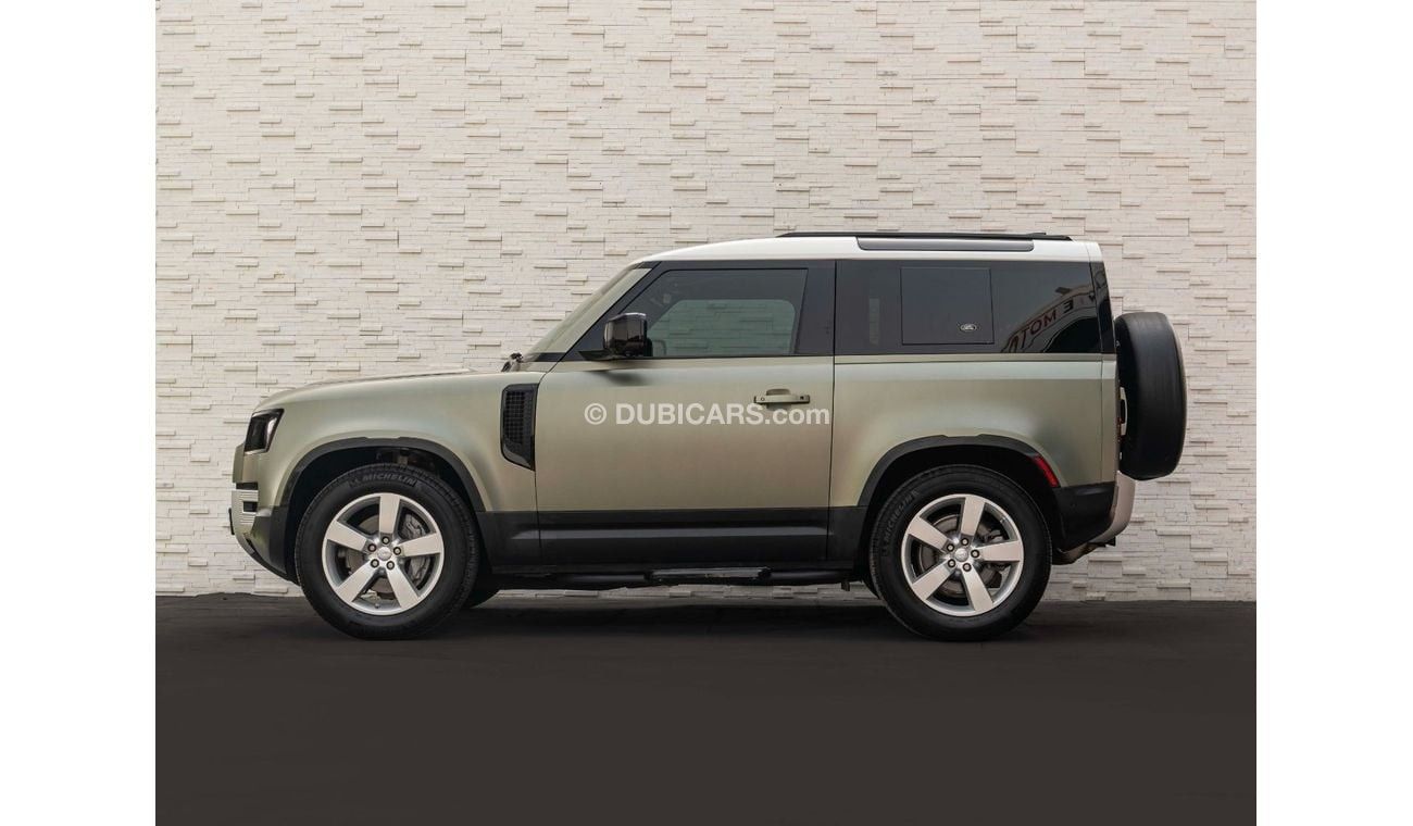 Land Rover Defender AED 3,617 PM • DEFENDER P400 FIRST EDITION • 1 YEAR COMREHENSIVE WARRANTY COVERAGE