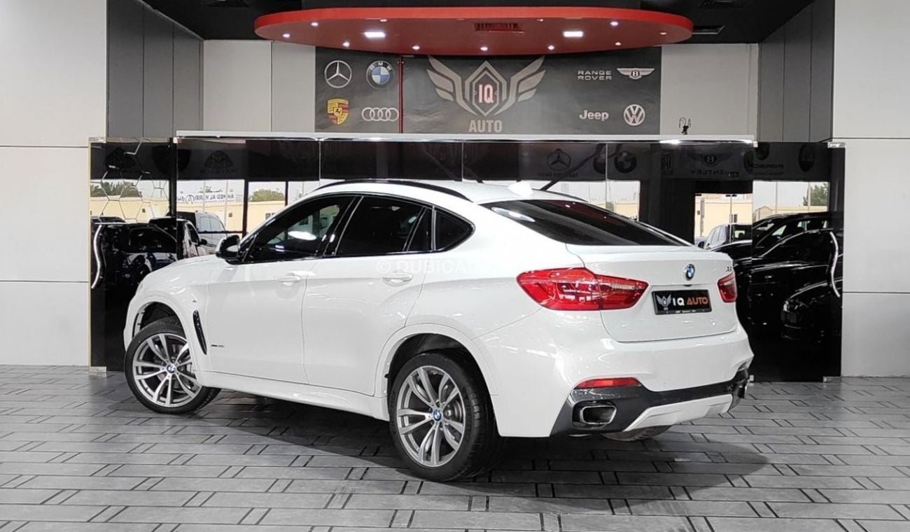 BMW X6 35i M Sport AED 1,300 P.M | 2017 BMW X6 M-SPORT | UNDER WARRANTY | GCC | 3.0L | SUNROOF