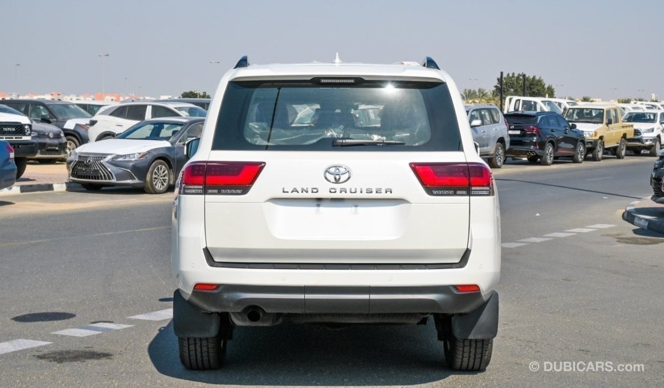 تويوتا لاند كروزر Brand New Toyota Land Cruiser VX+ | 7Seater |  3.3L Diesel | White/Black | 2023 | For Export Only