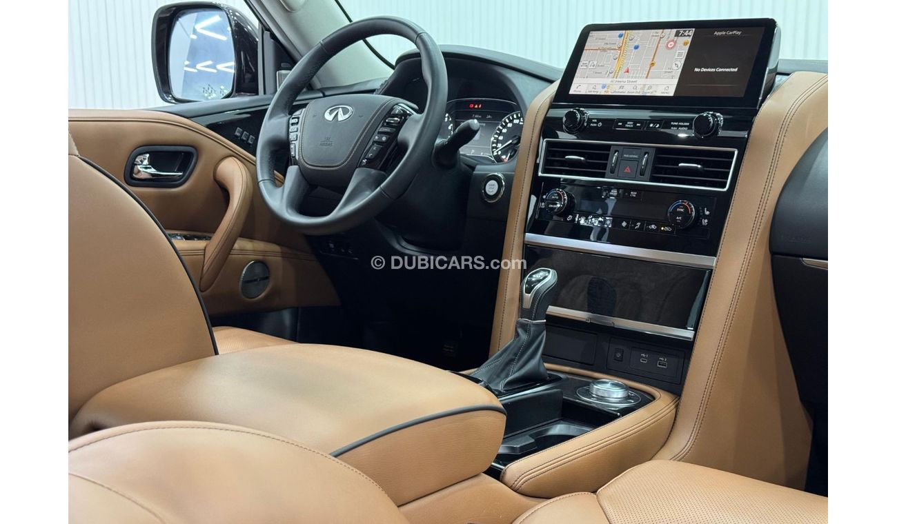 إنفينيتي QX80 Luxury 8st 5.6L 2022 Infiniti QX80 Luxury, 2027 Infiniti Warranty + Service Pack, Fully Loaded, 8 Se