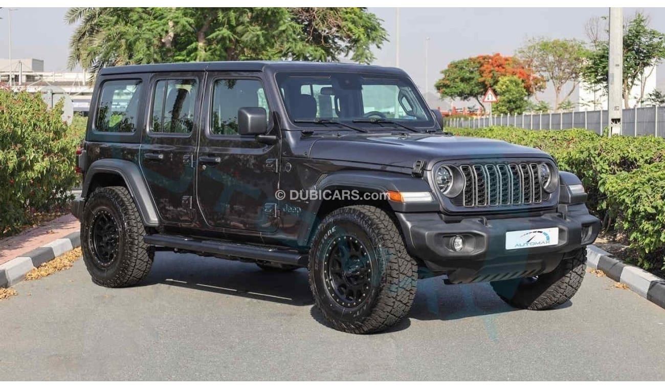 Jeep Wrangler (НА ЭКСПОРТ , For Export) Unlimited Sport S I4 2.0L Turbo , 2024 GCC , 0Km , Без пробега