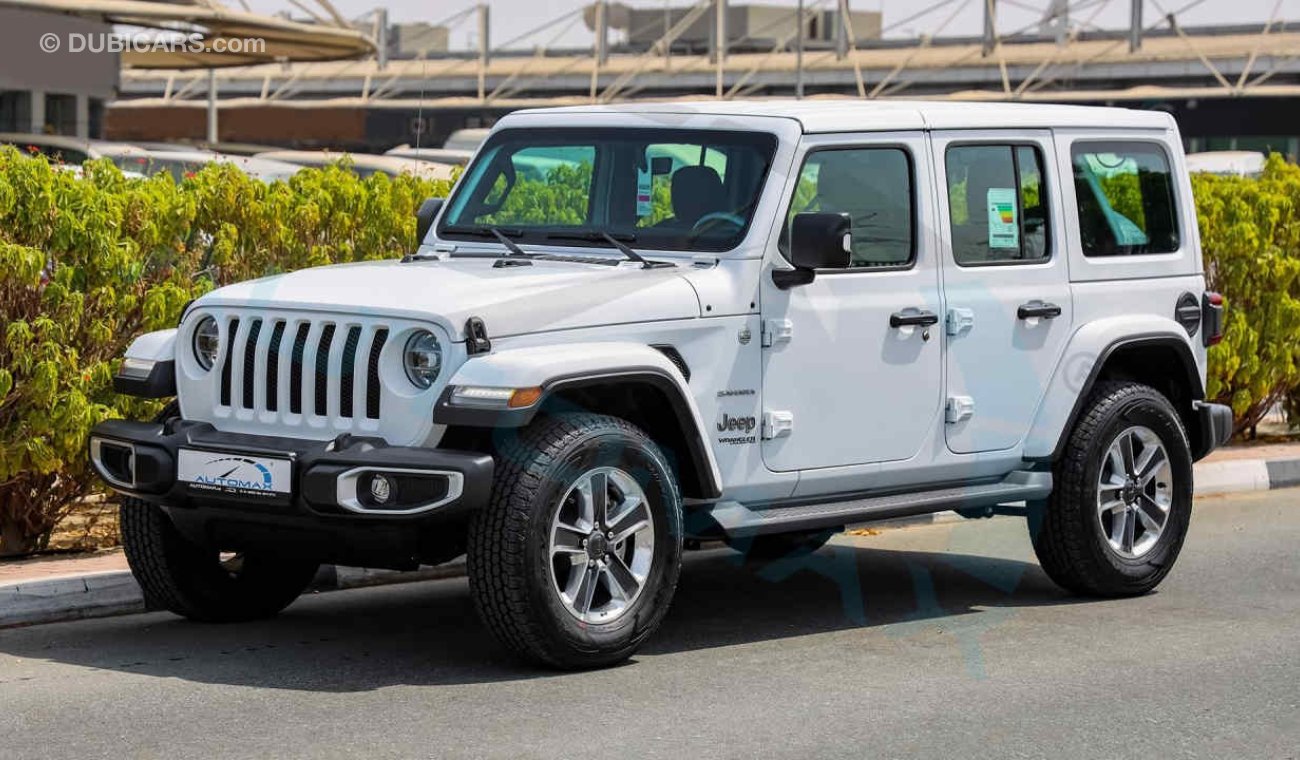 جيب رانجلر JEEP WRANGLER UNLIMITED SAHARA , V6 , 3.6L , 2023,  GCC, 0Km, Без пробега , (ТОЛЬКО НА ЭКСПОРТ)