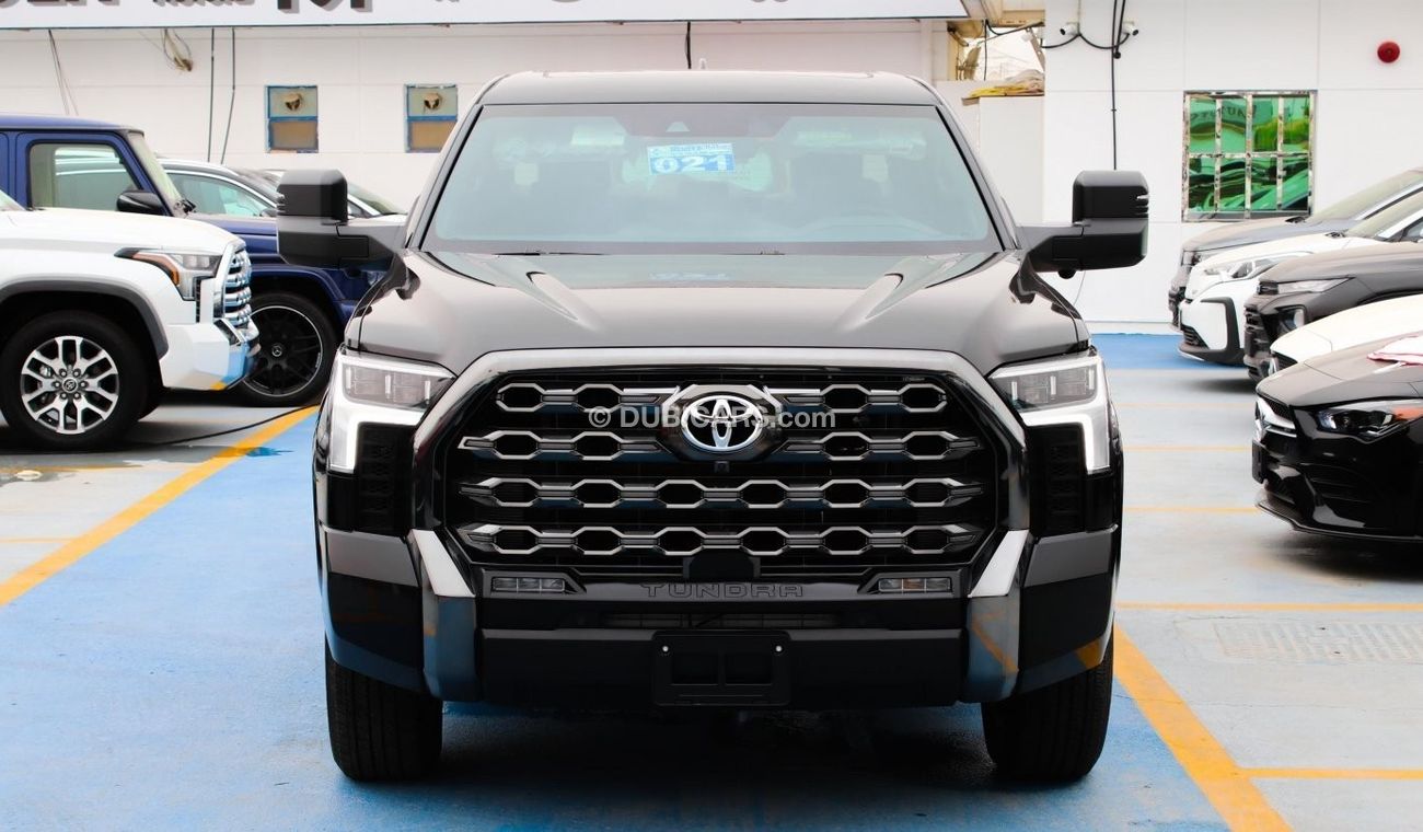 Toyota Tundra Platinum CrewMax 4WD. Local Registration + 10%