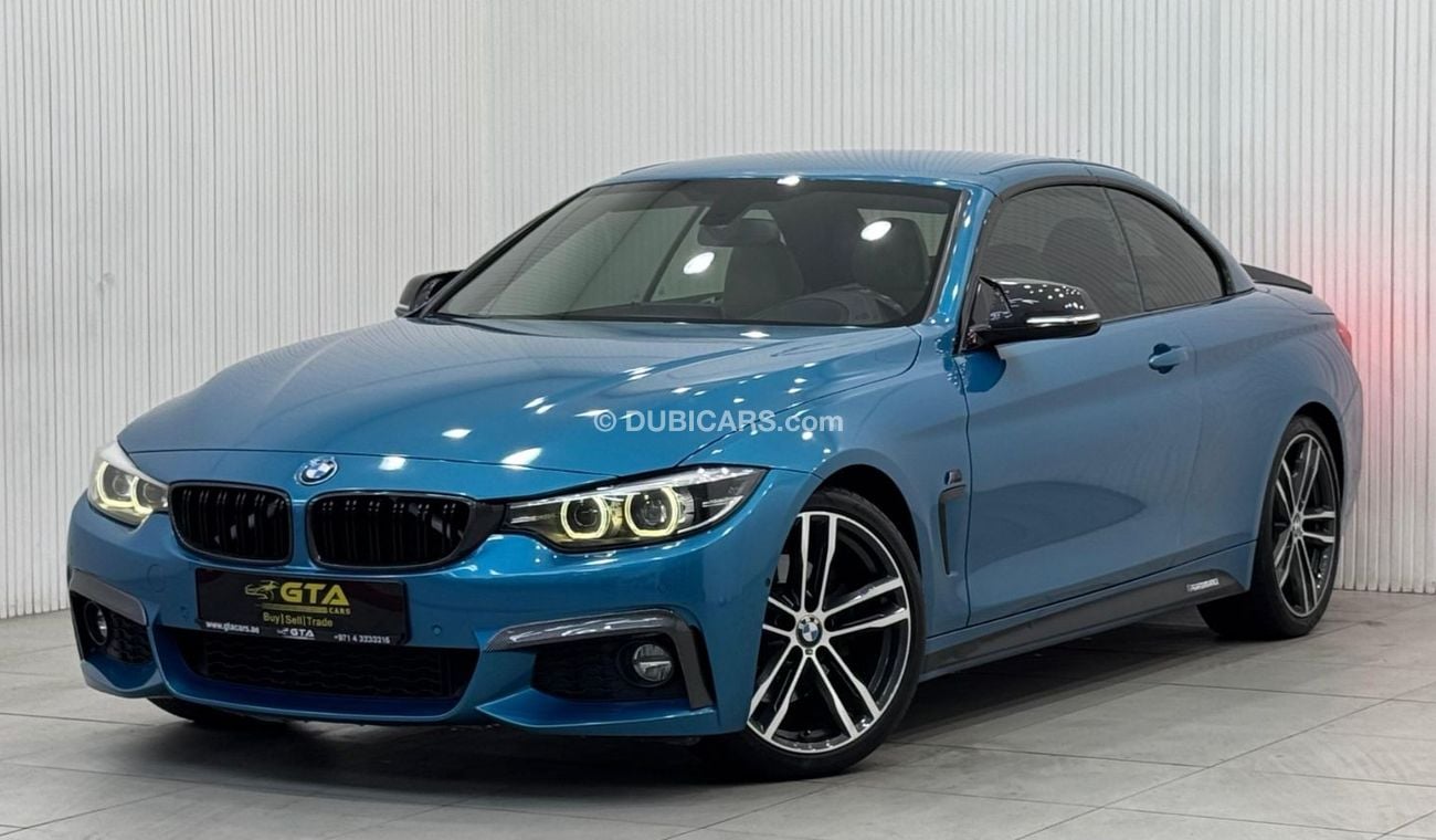 بي أم دبليو 430i M Sport 2.0L 2018 BMW 430i M-Sport Convertible, Warranty, March 2025 BMW Service Pack, Excellent Con