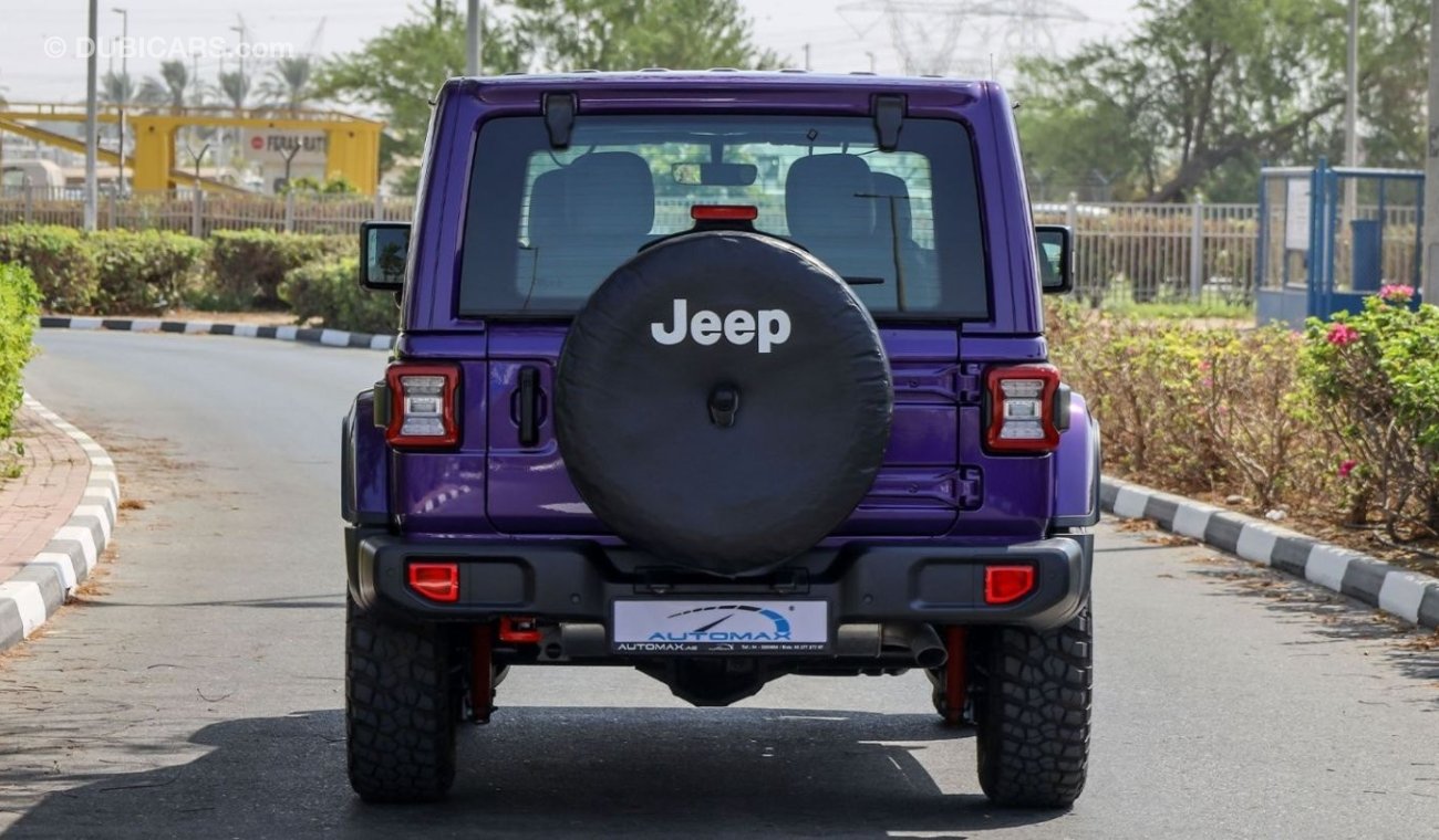 Jeep Wrangler Rubicon Plus V6 3.6L , 2023 GCC , 0Km , With 3 Years or 60K Km Warranty @Official Dealer