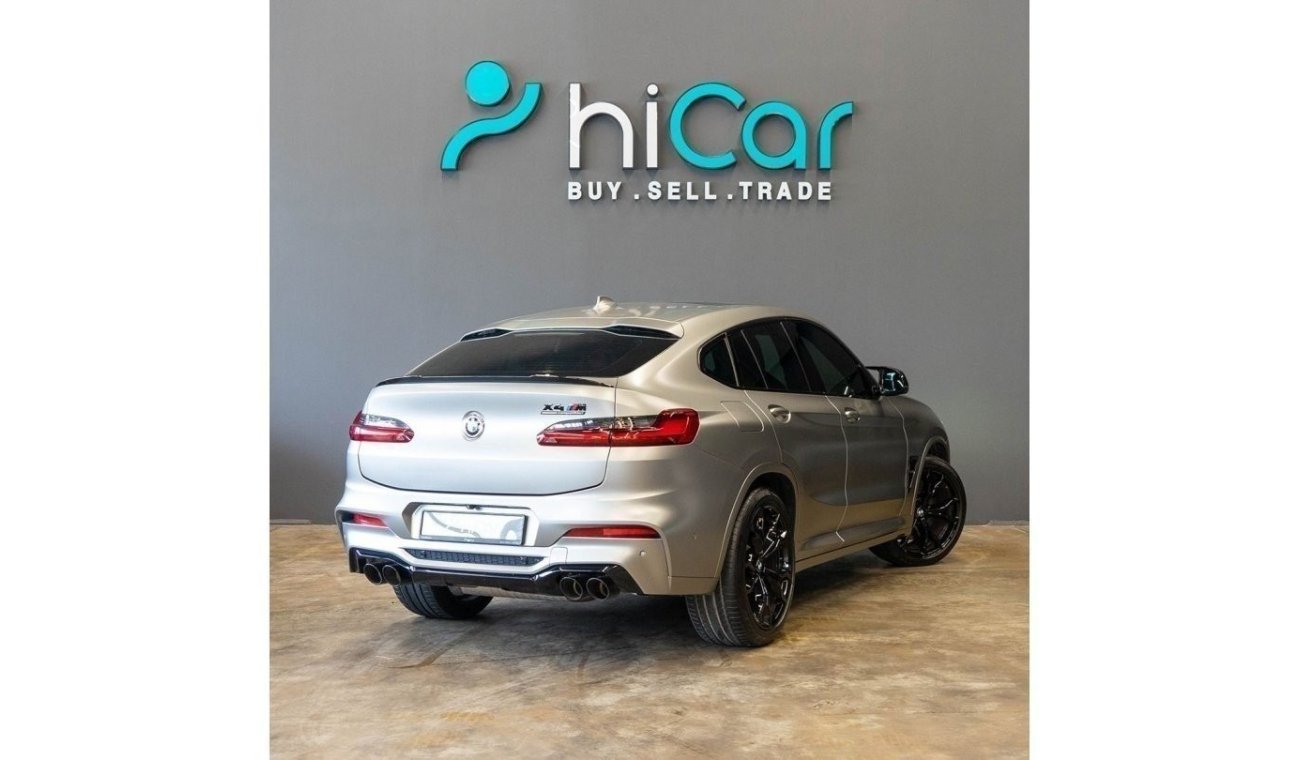 BMW X4 AED 3,756 pm • 0% Downpayment • X4M Competition • Agency Warranty Until 2026