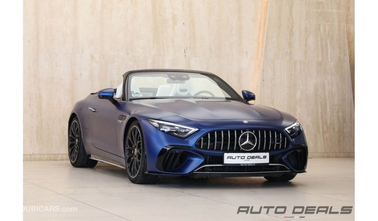 مرسيدس بنز SL 63 AMG 4Matic Roadster | 2023 - Brand New - Best in Class | 4.0L V8