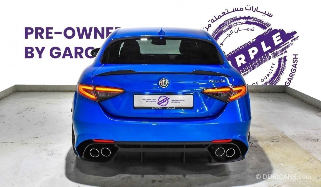 Alfa Romeo Giulia Quadrifoglio | 2022 | Warranty & Service | Service History | Low Mileage | As New