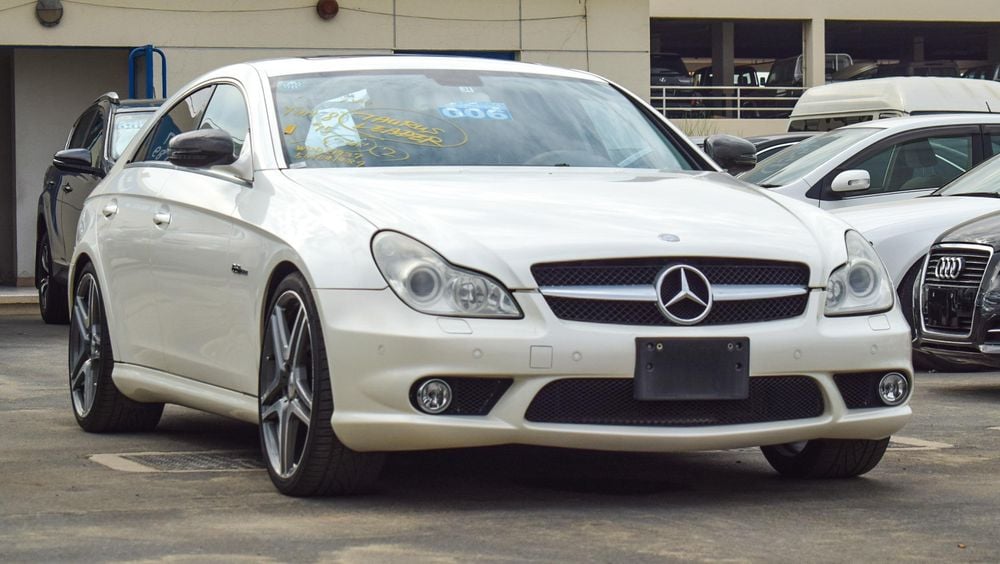 mercedes benz cls 500 with cls 63 kit for sale white 2005 mercedes benz cls 500 with cls 63 kit