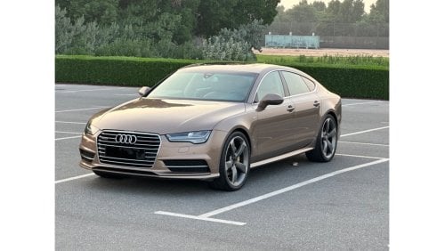 Audi A7 35 FSI quattro Exclusive MODEL 2015 GCC. AR PERFECT CONDITION FULL OPTION S LINE