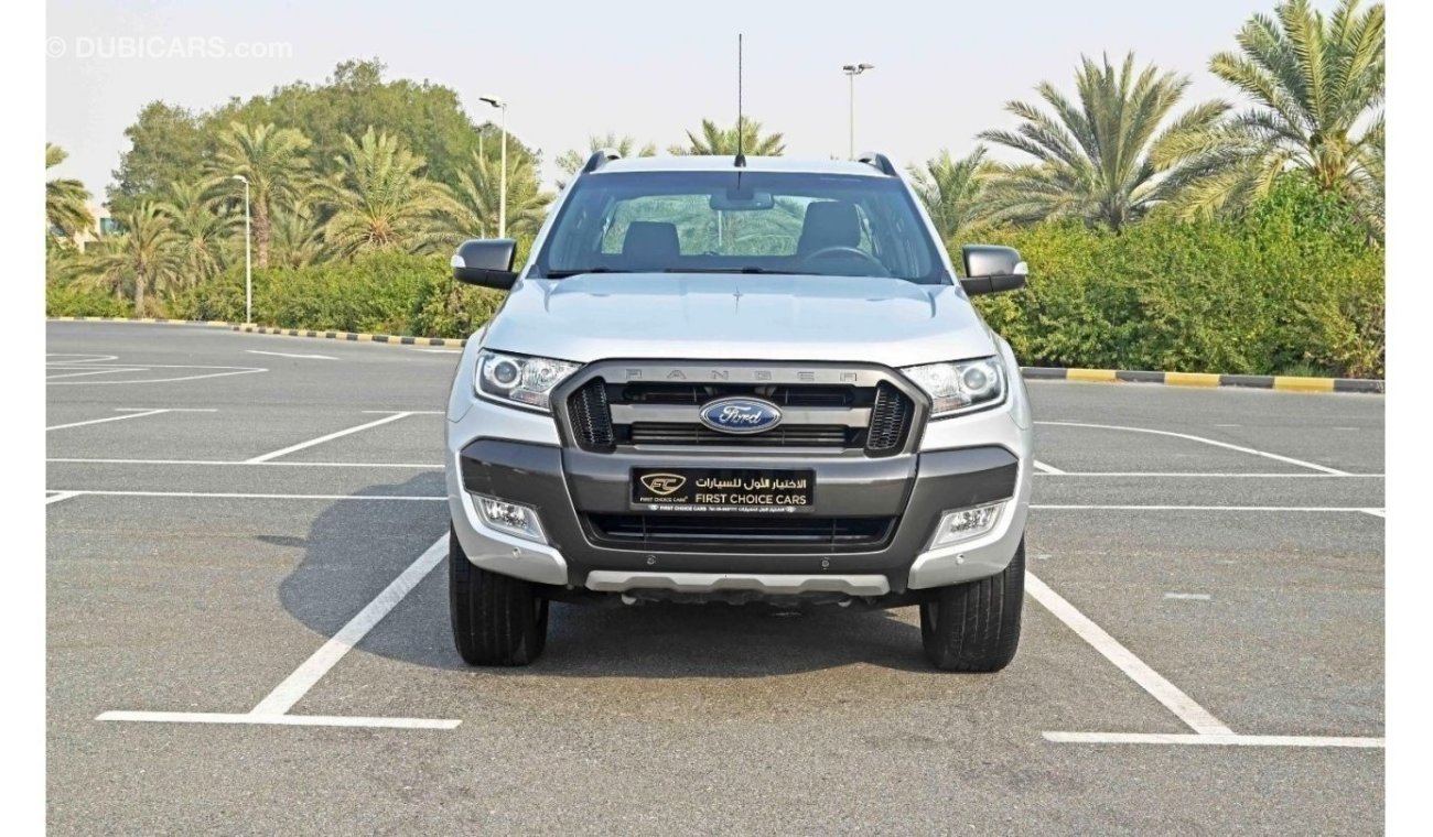 Ford Ranger AED 1,681//monthly | 2018 | FORD RANGER WILDTRAK 4X4 V5 | GCC | FULL FORD SERVICE HISTORY | F36800