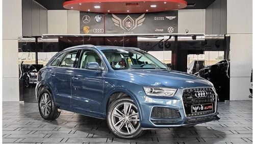 Audi Q3 35 TFSI S-Line AED 1,100 P.M | 2017 AUDI Q3 S-LINE | UNDER WARRANTY | 35 TFSI QUATTRO 2.0 L | GCC