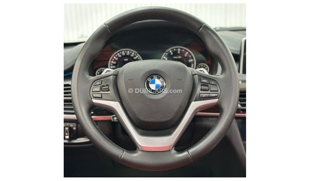 بي أم دبليو X6 2019 BMW X6 xDrive35i Exclusive, Warranty, Full BMW Service History, Fully Loaded, GCC