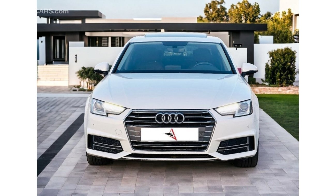 Audi A4 30 TFSI Design S Line & Sports Package AED 1,060 PM | AUDI A4 1.4L S-Line  | GCC | Original Paint -