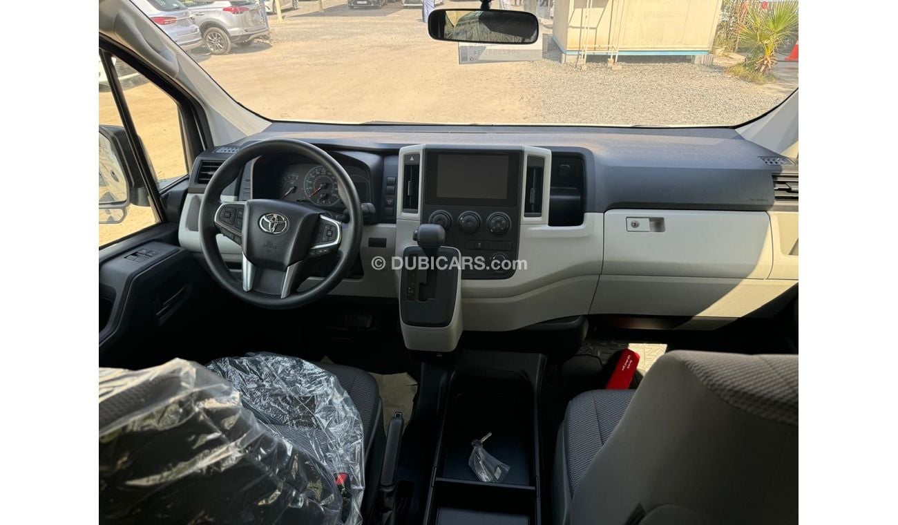 تويوتا هاياس 2025 Toyota Hiace DX 13-Seater 3.5L V6 Petrol A/T (3-Point Seatbelts) Export Only