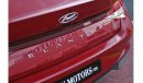هيونداي إلانترا Hyundai Elantra 1.6L Petrol, Model 2023, Color Red