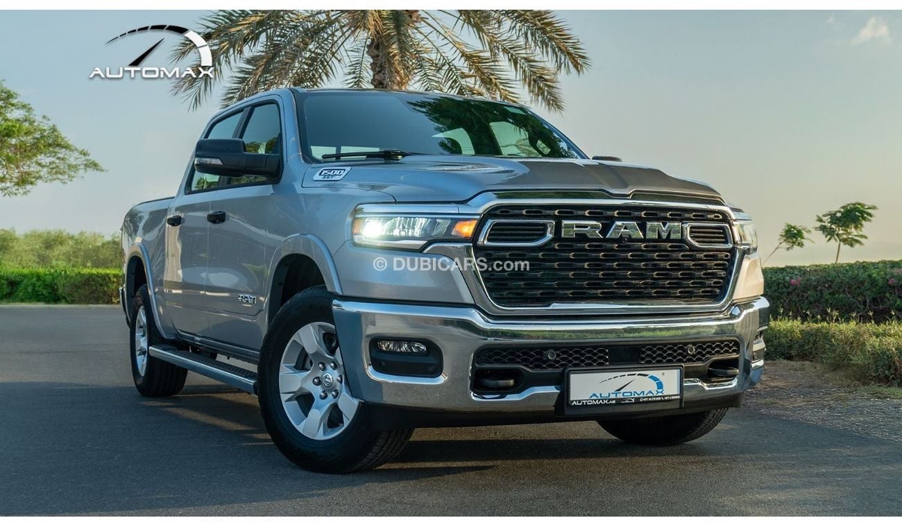 RAM 1500 BIG HORN Crew Cab SST 3.0TT Hurricane , 2025 GCC , 0Km , 3 Years or 60K Km Warranty @Official Dealer