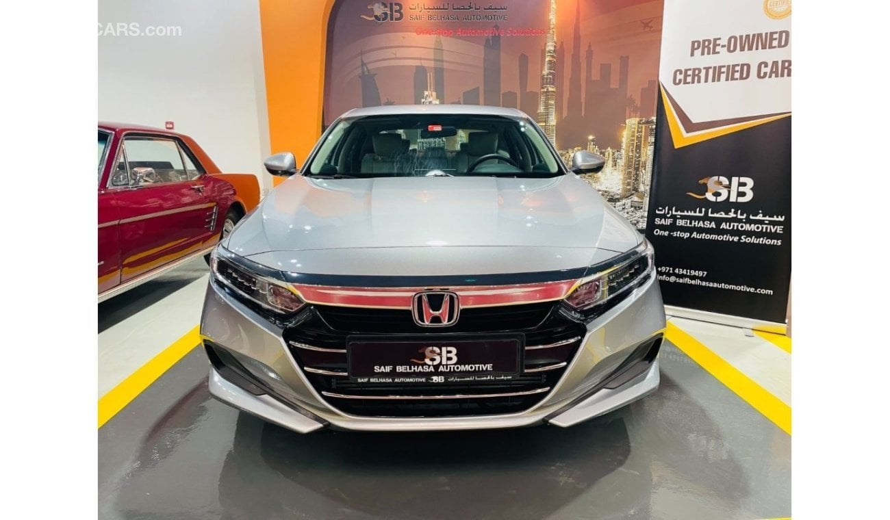 Honda Accord LX AED 1533 EMi @ 0% DP | 2022 | GCC | 1.5L | Under Warranty |