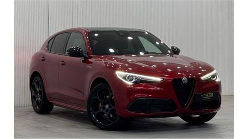 ألفا روميو ستيلفيو 2023 Alfa Romeo Stelvio Veloce, Jan 2028 Agency Warranty + Service Package, Full Agency History, GCC