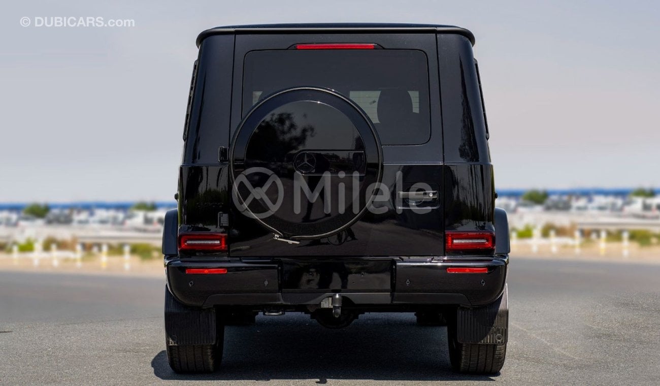 Mercedes-Benz G 500 4.0L PETROL - OBISIDIAN BLACK: NIGHT PACKAGE, 360 CAMERA