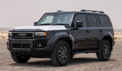 تويوتا برادو RHD 250 WX 2.8L DIESEL ADVENTURE: BLACK - NEW SHAPE (EXPORT ONLY)