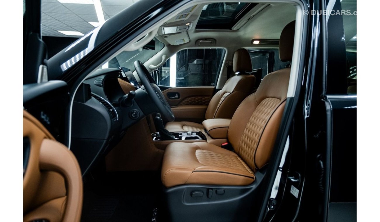 إنفينيتي QX80 2023 INFINITI QX80 LUXE SENSORY V8 5.6L WITH BEYOND SERIES LIMITED EDITION - EXPORT ONLY