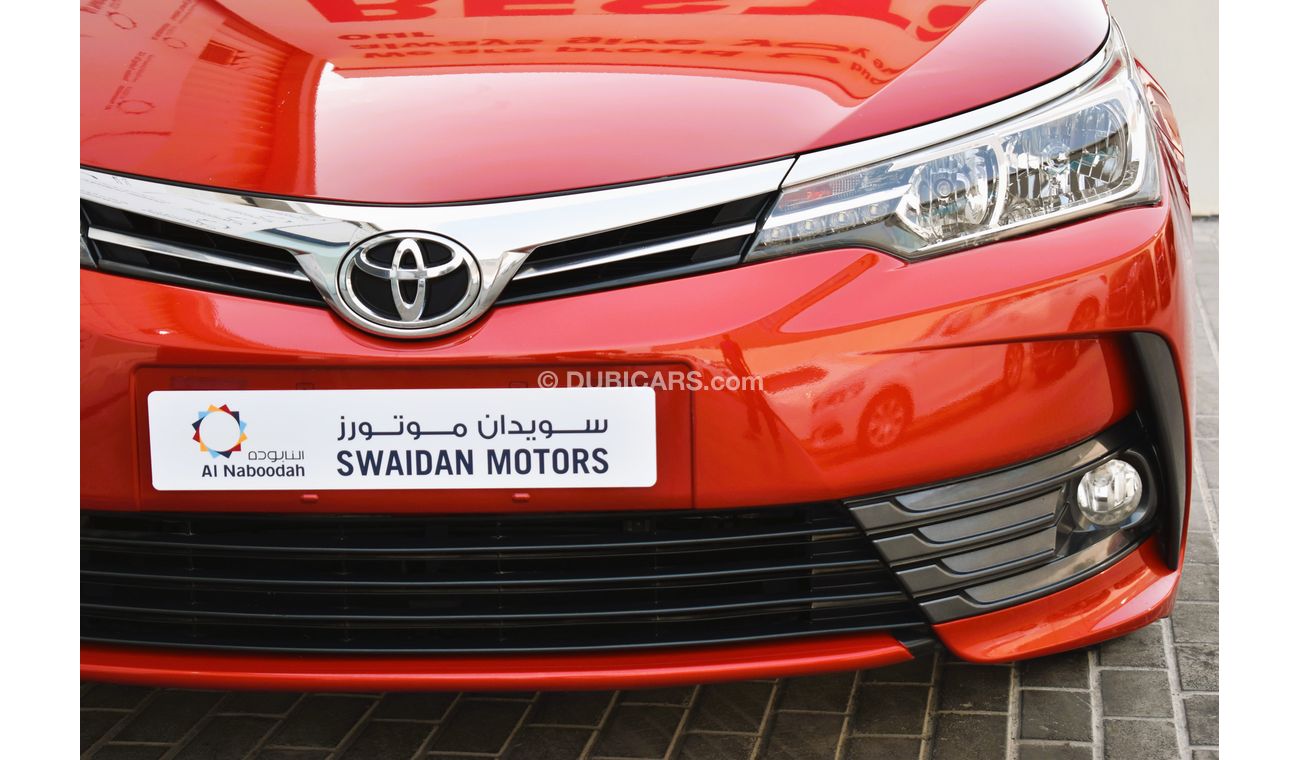 Toyota Corolla AED 1009 PM | 2.0L SE+ GCC DEALER WARRANTY