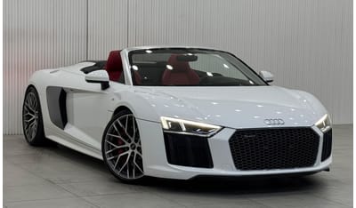 Audi R8 Spyder Std 5.2L 2017 Audi R8 Spyder V10, Warranty, Full Service History, Carbon Fiber Package, Very 