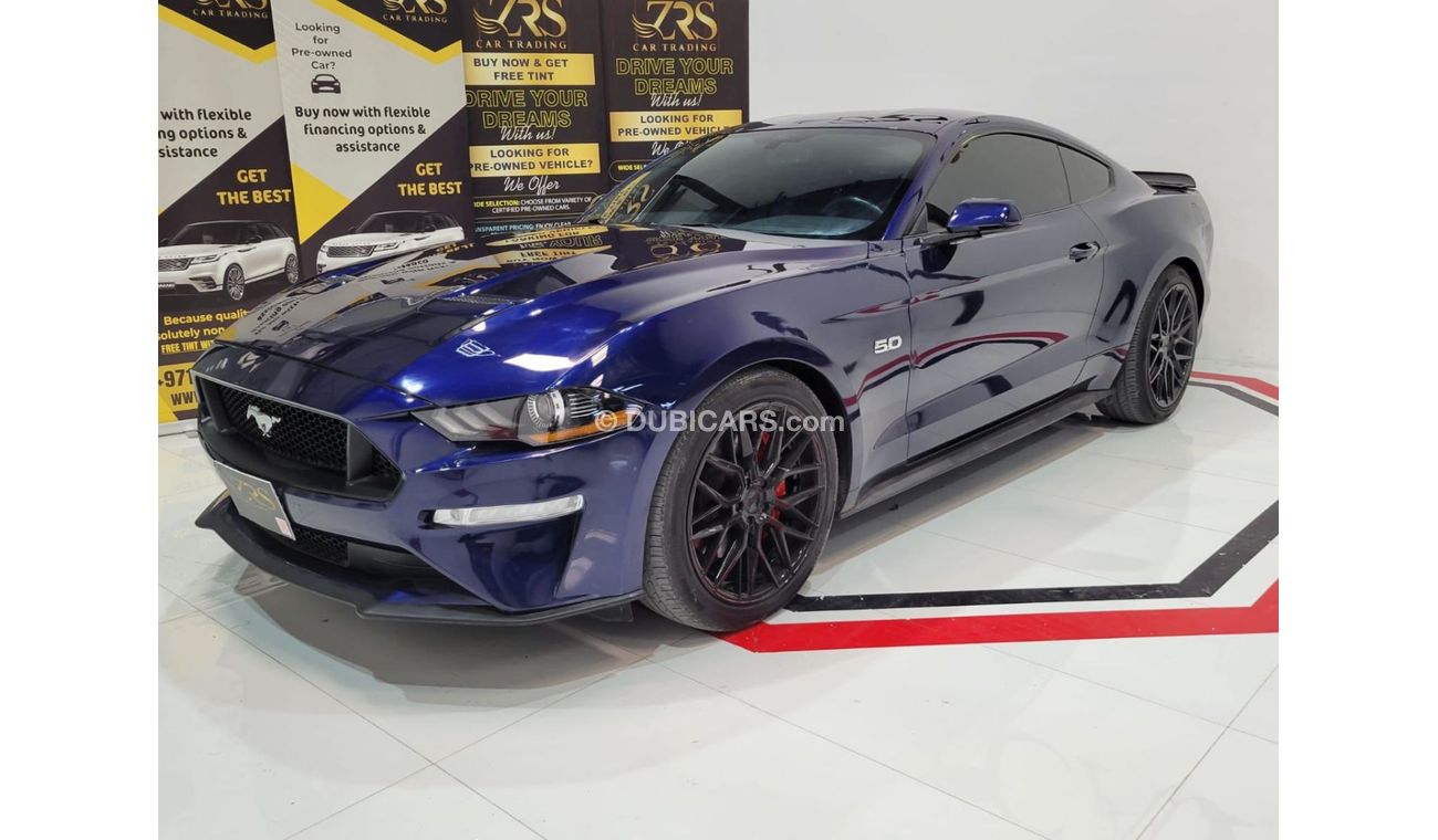 فورد موستانج AED 1,300 P.M | 2019 FORD MUSTANG GT | V8 5.0L | American Specs