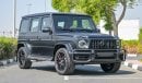 مرسيدس بنز G 63 AMG Std Mercedes G63 AMG - Designo Nachtschwarz Magno Color - Carbon Fiber - Rear Screens - 2022