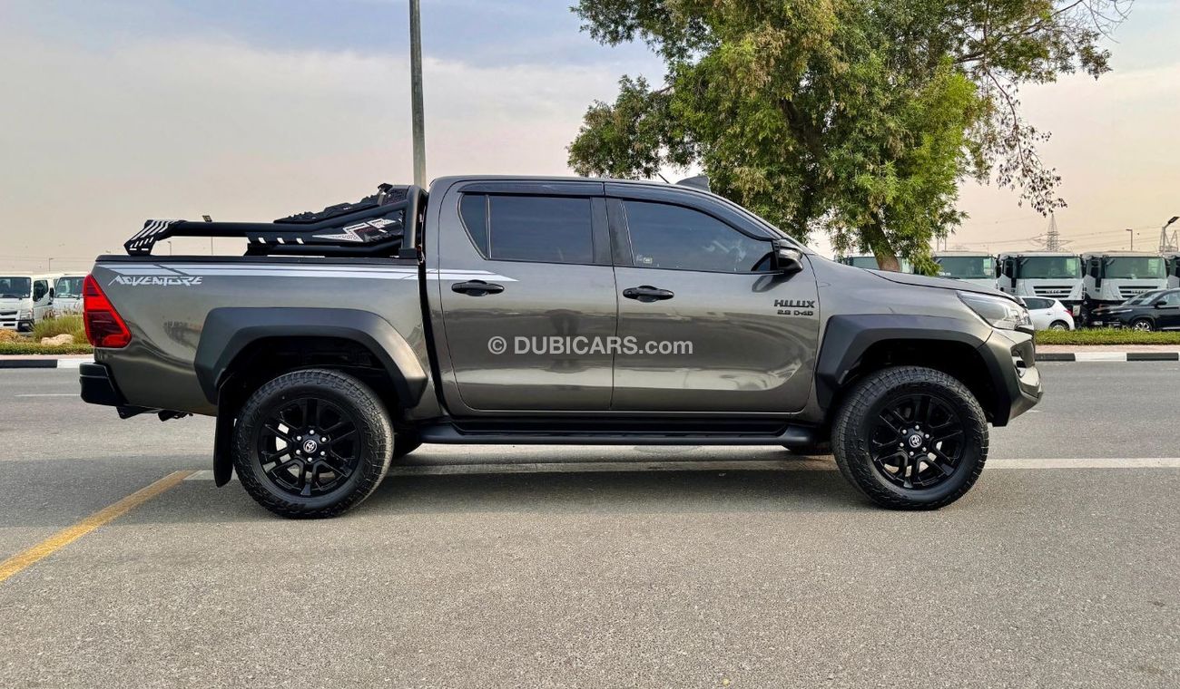 Toyota Hilux MODIFIED TO GR SPORTS | 2.8L DIESEL ENGINE | RHD (AT) | 2021 | ELECTRIC SEAT | 4WD | PREMIUM BLACK I