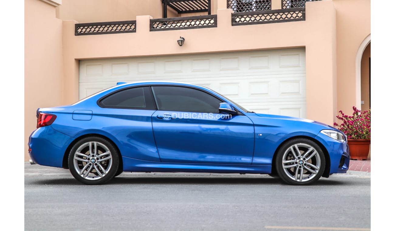 BMW 220i i M- Sport AED 1,550 P.M with 0 % Down payment