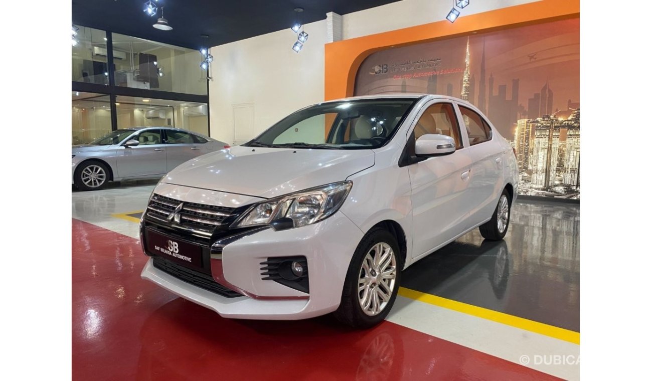 Mitsubishi Attrage GLX Highline AED 575 EMi @ 0% DP | 2021 | 1.2L | GCC | Sedan | FWD | Under Warranty