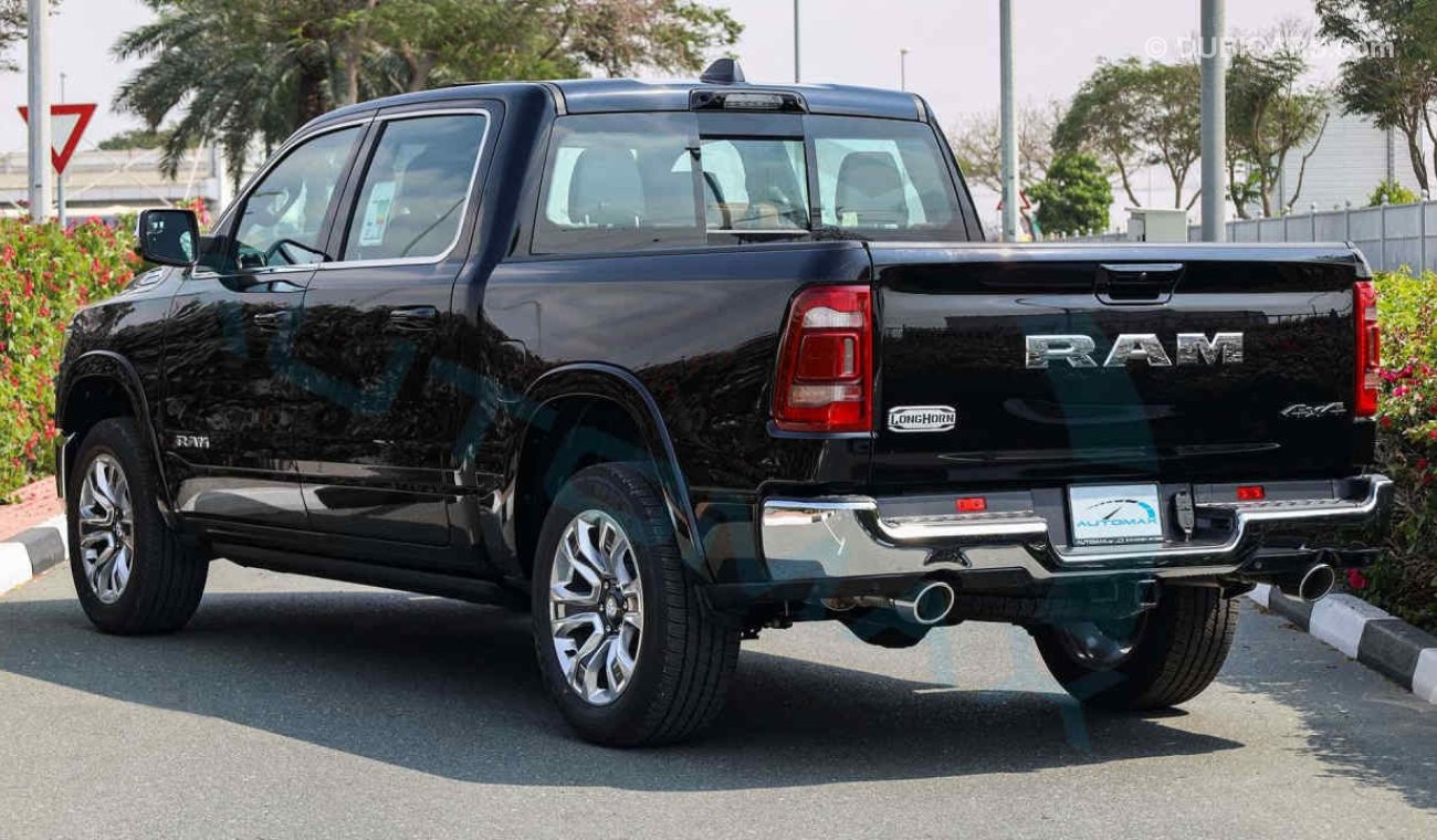 RAM 1500 Longhorn Crew Cab V8 5.7L HEMI , 2024 GCC , 0Km , With 3 Years or 60K Km Warranty @Official Dealer