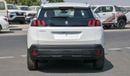 بيجو 3008 Brand New Peugeot3008Active 2025 FOR EXPORT 1.6L A/T| FWD |Petrol|White/Black|N-PE-ACTN-PE-A