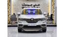 Renault Koleos EXCELLENT DEAL for our Renault Koleos ( 2022 Model ) in White Color GCC Specs