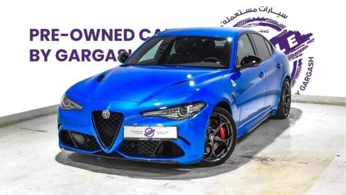 ألفا روميو جوليا كوادريفوجليو | 2022 | Warranty & Service | Service History | Low Mileage | As New