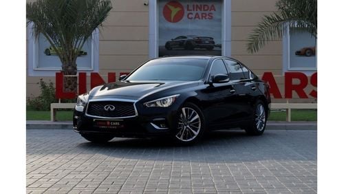 Infiniti Q50 Luxe Infiniti Q50 2022 GCC under Agency Warranty with Flexible Down-Payment.