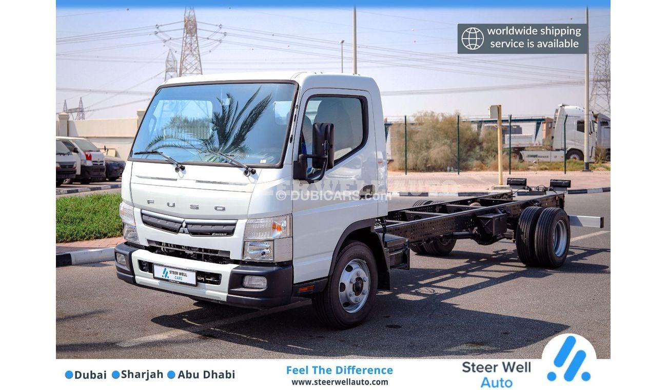 ميتسوبيشي كانتر long chassis 6 Ton 16FT 3.0L Euro 5 With ABS 170 Fuel Tank model 2023