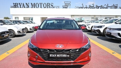 Hyundai Elantra Hyundai Elantra 1.6L Petrol, Sedan, FWD, 4Doors, Color Red, Model 2022