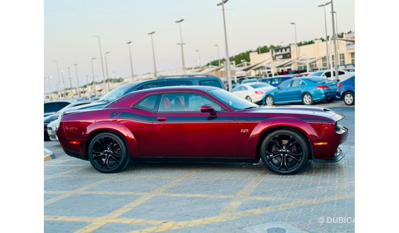 Dodge Challenger R/T | Monthly AED 1300/- | 0% DP | Custom Leather Seats | Touch Screen | # 01603