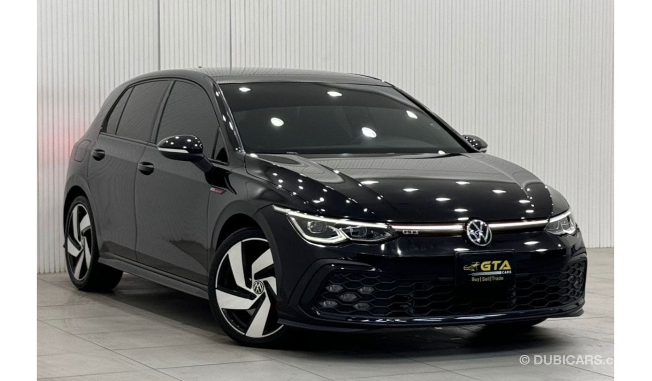 فولكس واجن جولف GTI 2022 Volkswagen Golf GTI, Feb 2025 VW Warranty + Service Pack, Full Options, Low Kms, GCC