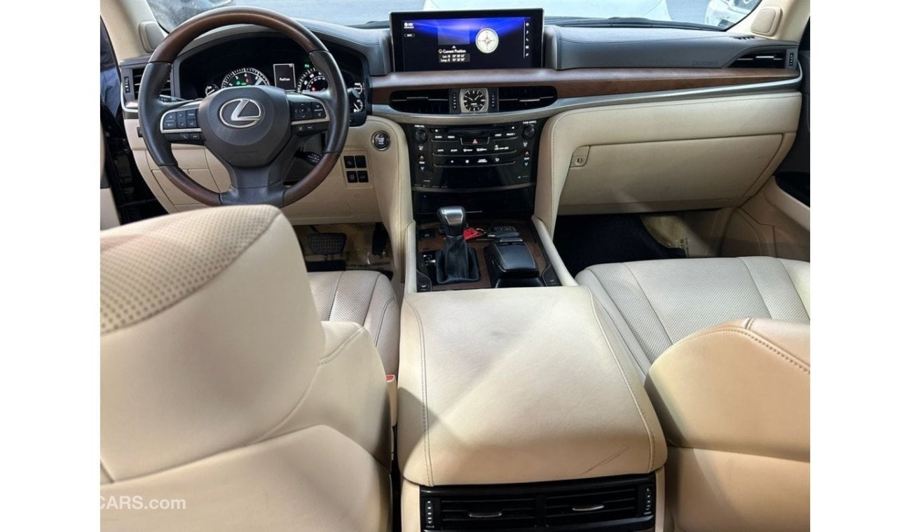 Lexus LX570 Sport black and beige