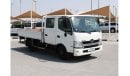 هينو 300 2016 | DOUBLE CABIN CANTER 3 TON WITH GCC SPECS AND EXCELLENT CONDITION