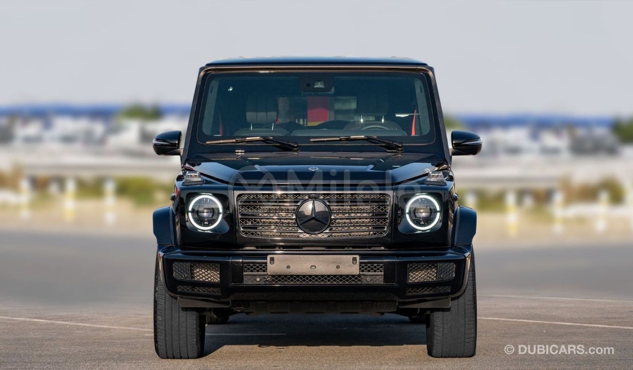 مرسيدس بنز G 500 4.0L PETROL – OBSIDIAN BLACK: MBUX, OFF-ROAD MODES, AND PREMIUM COMFORT