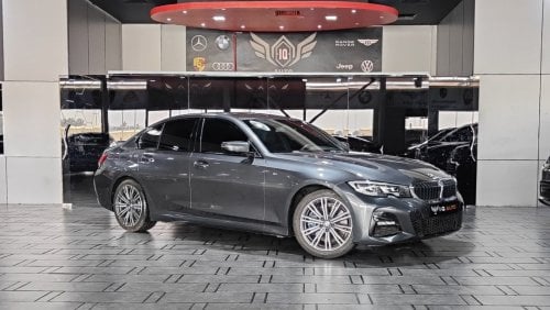 BMW 330i M Sport AED 1,600 P.M | 2019 BMW  330I M-SPORT | UNDER WARRANTY | GCC | SUNROOF | 2L TWIN POWER TURB