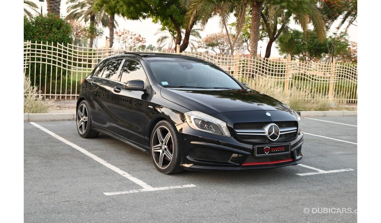 Mercedes-Benz A 250 0% DP -GCC SPECS - MERCEDESE A250 AMG KIT - 2.0 TURBO CHARGE I4 2014 - MINT CONDITION